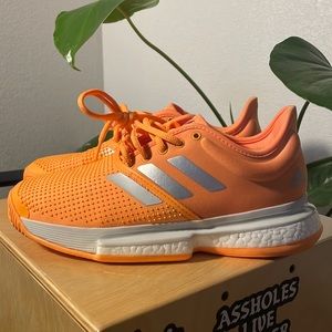 Woman’s , tennis shoe, adidas , size 7